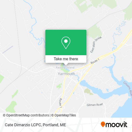 Cate Dimarzio LCPC map