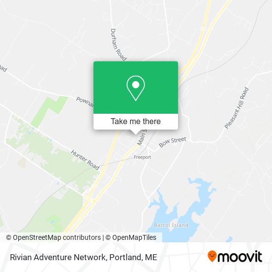 Rivian Adventure Network map