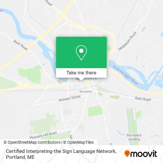 Certified Interpreting-the Sign Language Network map
