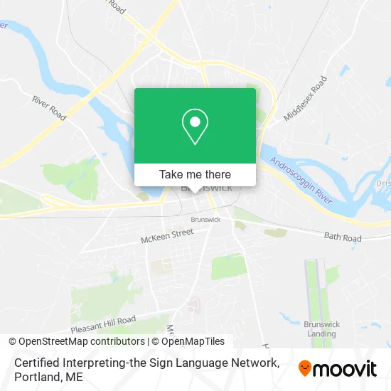 Certified Interpreting-the Sign Language Network map