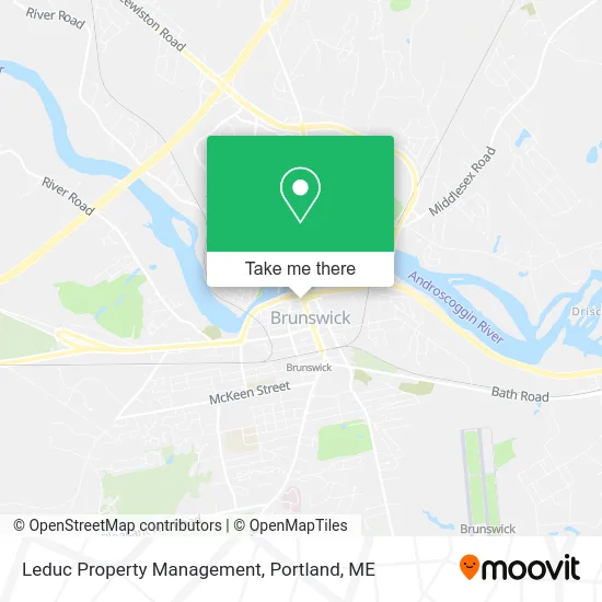 Leduc Property Management map