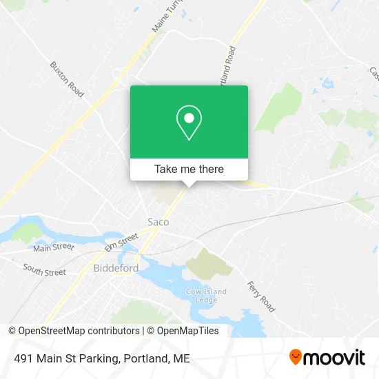 491 Main St Parking map