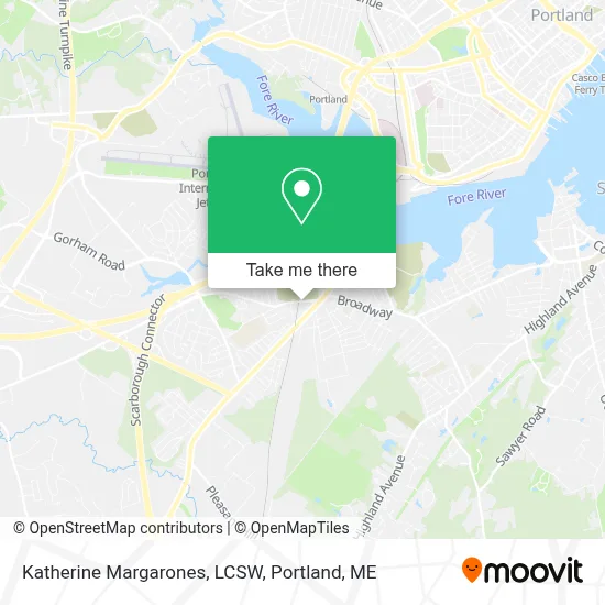 Katherine Margarones, LCSW map