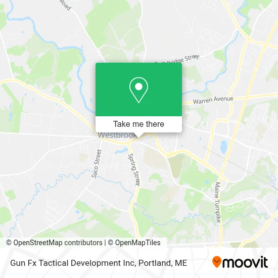 Gun Fx Tactical Development Inc map