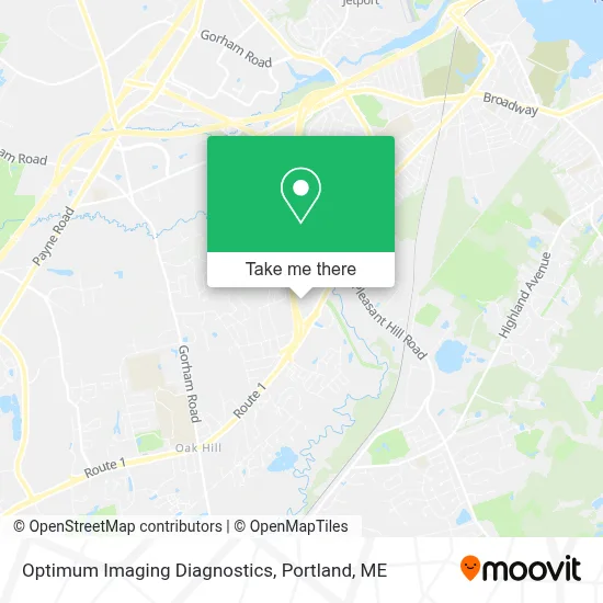 Optimum Imaging Diagnostics map
