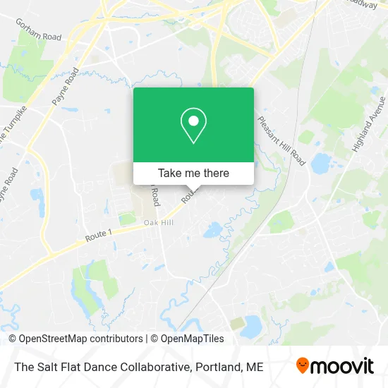 The Salt Flat Dance Collaborative map