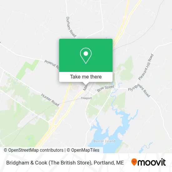 Bridgham & Cook (The British Store) map