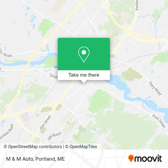 M & M Auto map
