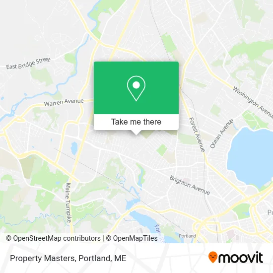 Property Masters map