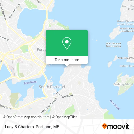 Lucy B Charters map