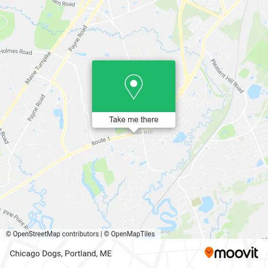 Chicago Dogs map