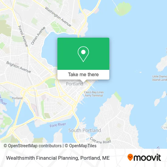 Wealthsmith Financial Planning map