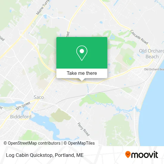 Log Cabin Quickstop map