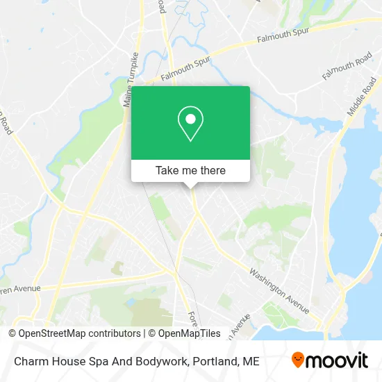Charm House Spa And Bodywork map