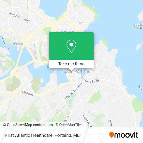 First Atlantic Healthcare map
