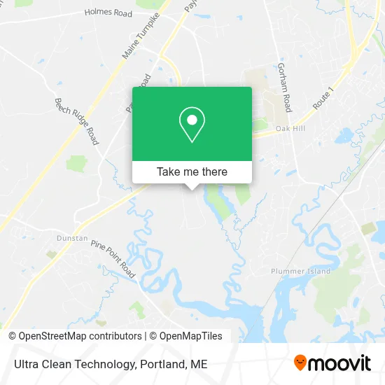 Ultra Clean Technology map