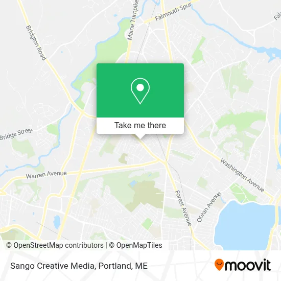 Sango Creative Media map