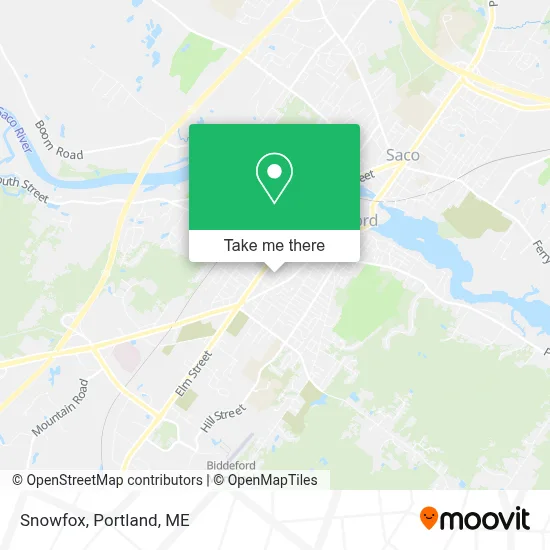 Snowfox map