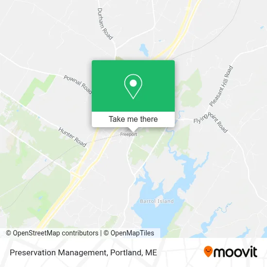 Preservation Management map