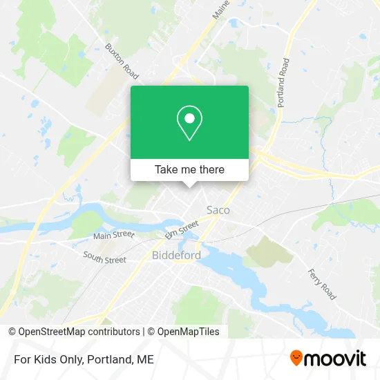 For Kids Only map