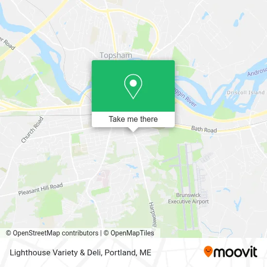 Lighthouse Variety & Deli map