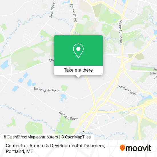 Center For Autism & Developmental Disorders map