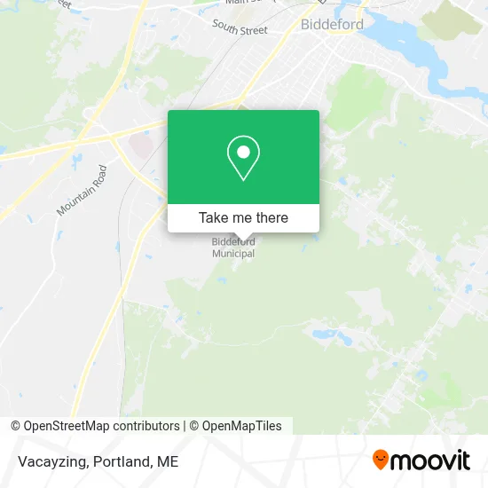 Vacayzing map