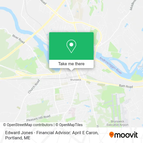 Edward Jones - Financial Advisor: April E Caron map