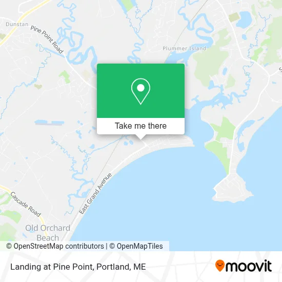 Landing at Pine Point map