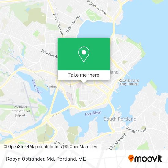 Robyn Ostrander, Md map