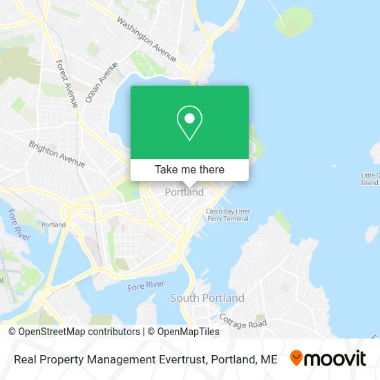 Real Property Management Evertrust map