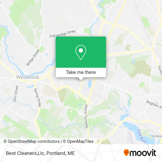 Best Cleaners,Llc map