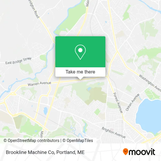 Brookline Machine Co map