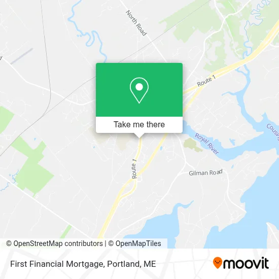 First Financial Mortgage map