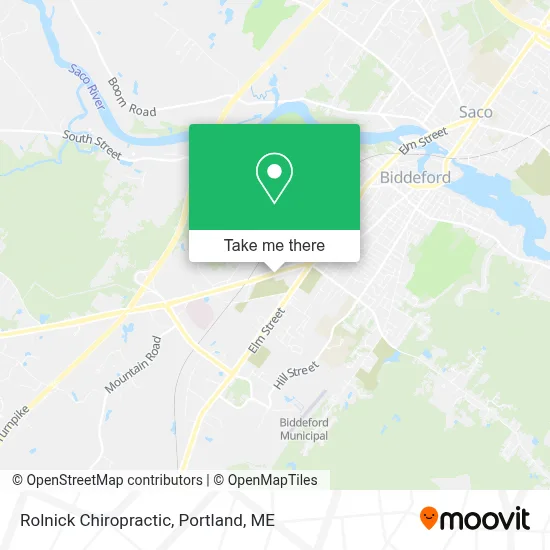 Rolnick Chiropractic map