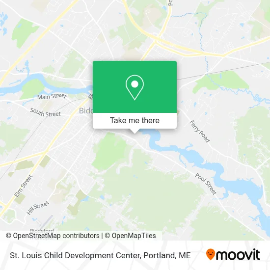 St. Louis Child Development Center map