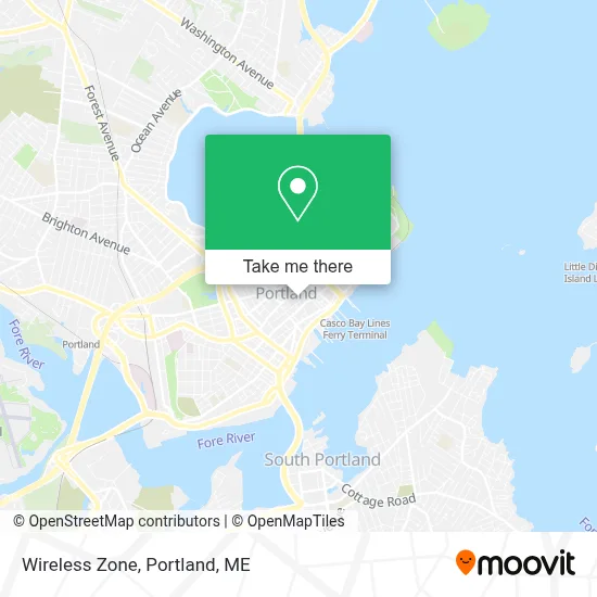 Wireless Zone map
