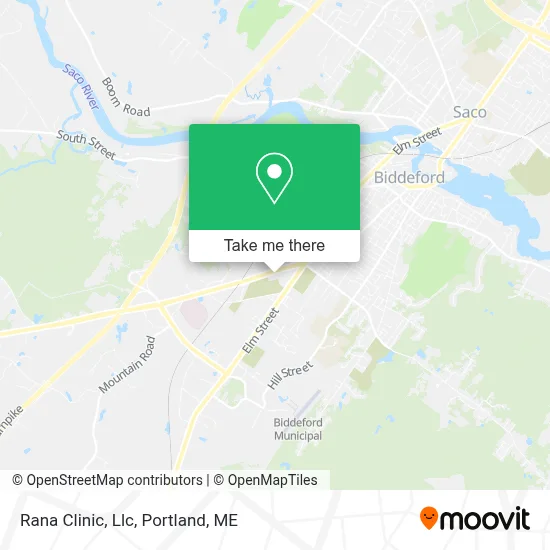 Rana Clinic, Llc map