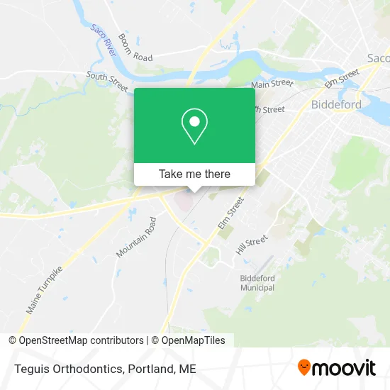Teguis Orthodontics map