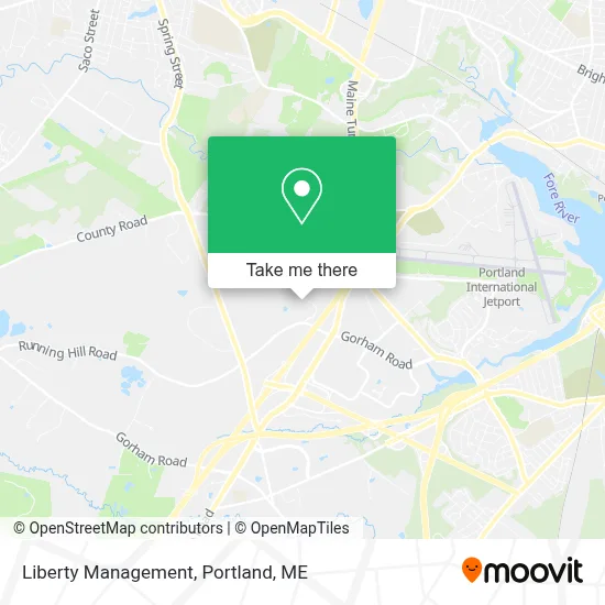 Liberty Management map