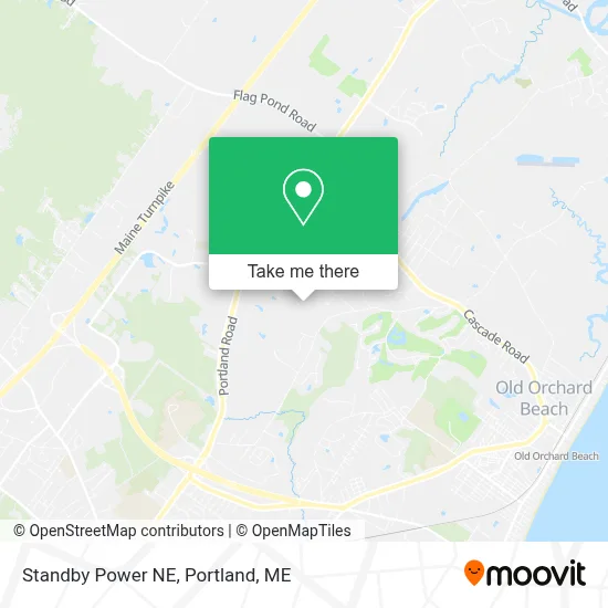 Standby Power NE map