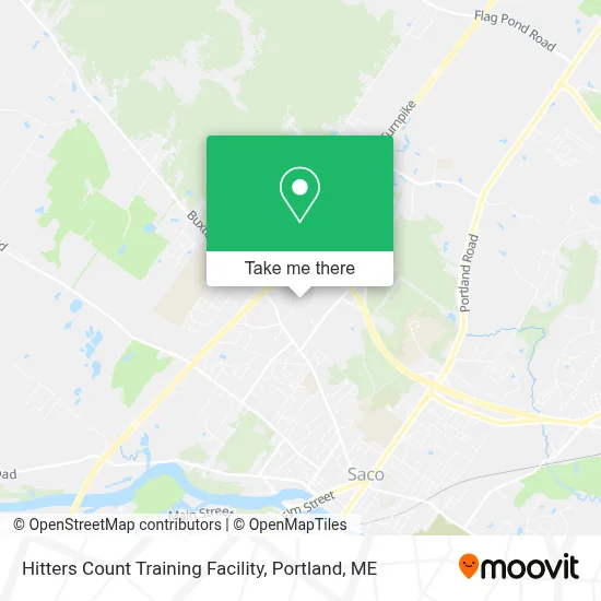 Hitters Count Training Facility map