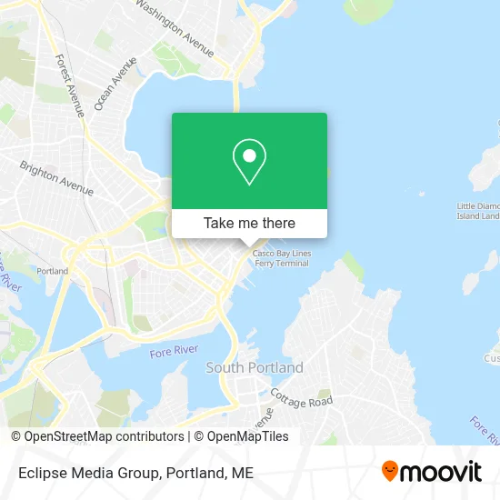 Eclipse Media Group map