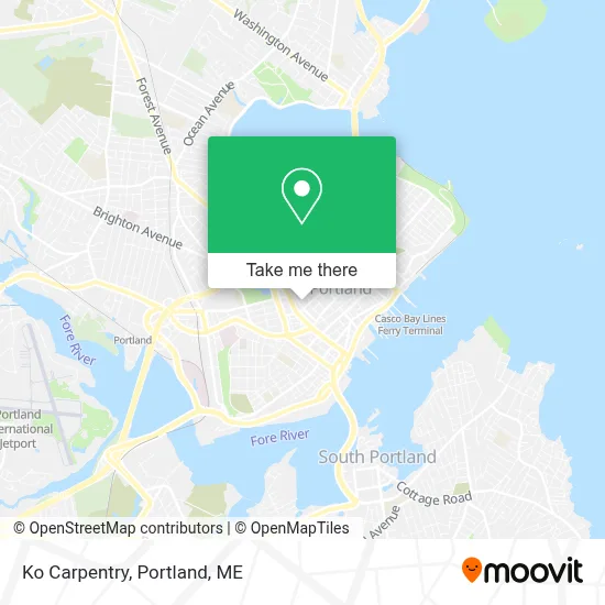 Ko Carpentry map