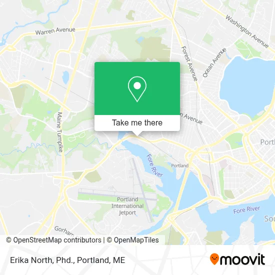 Erika North, Phd. map