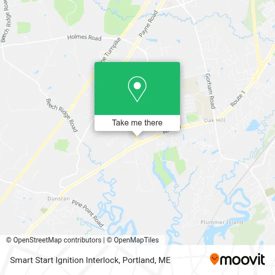 Smart Start Ignition Interlock map