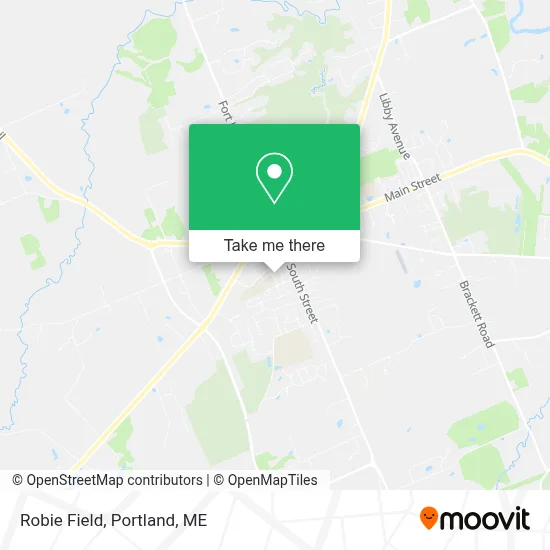 Robie Field map