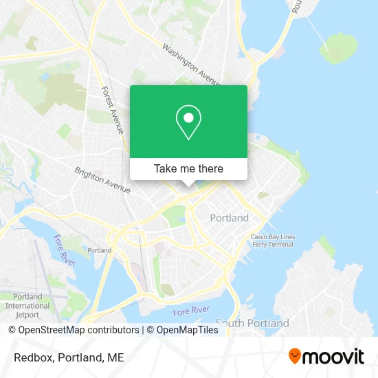 Redbox map