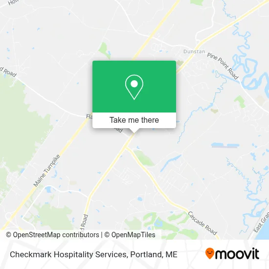 Checkmark Hospitality Services map