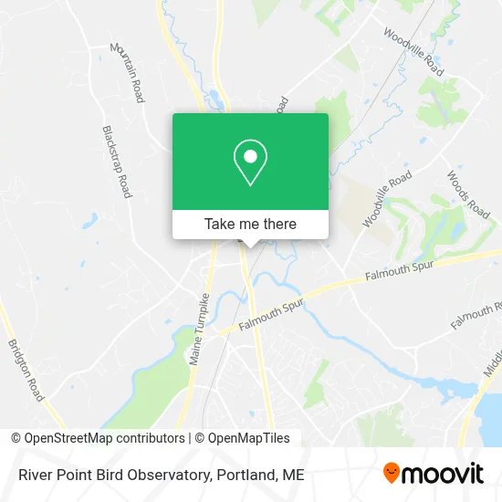 River Point Bird Observatory map
